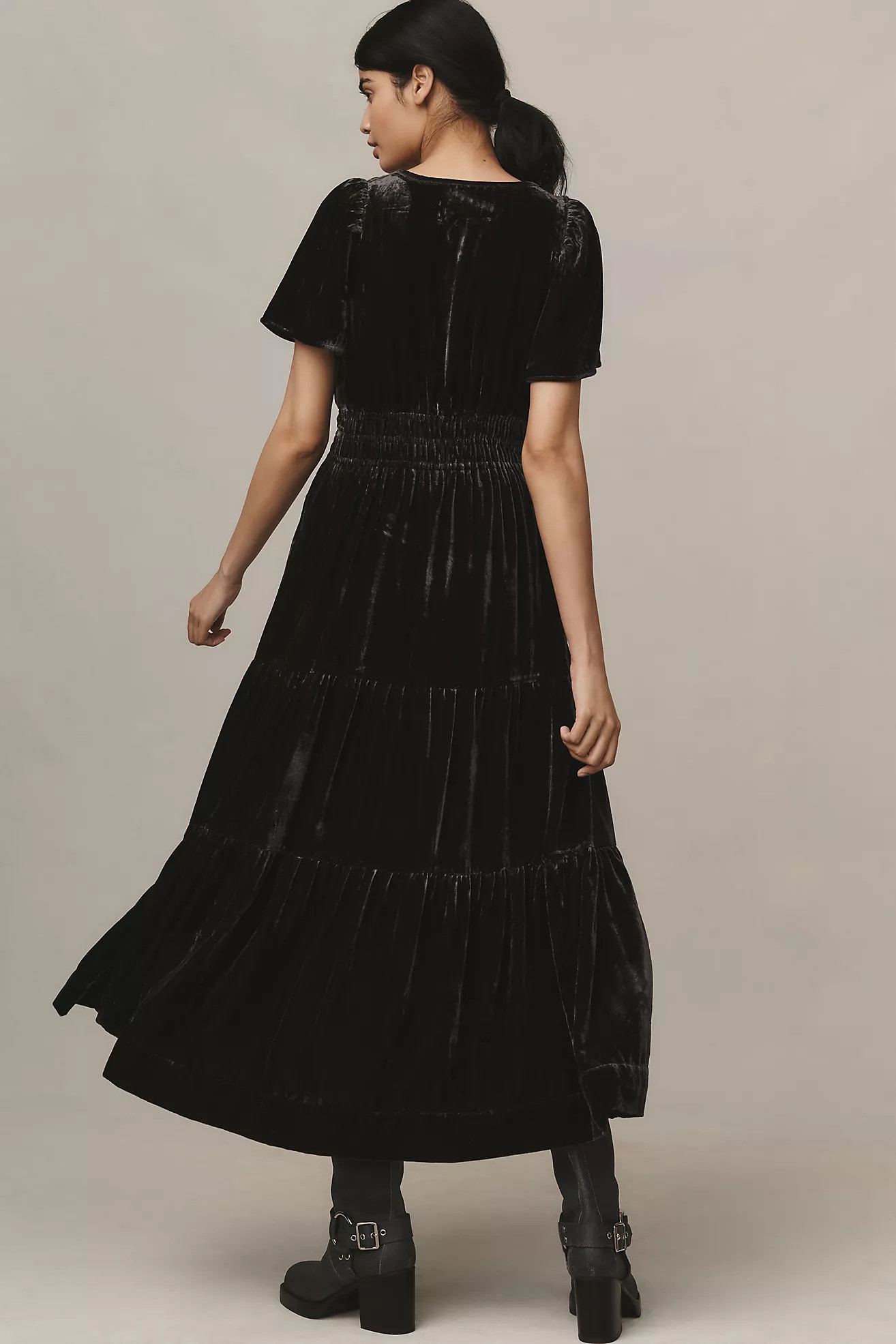The Somerset Maxi Dress: Velvet Edition | Anthropologie (US)