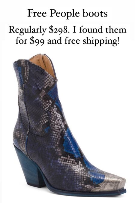 Free People boots for $99 and free shipping! Regularly $298. That’s almost $200 off! 

#LTKShoeCrush #LTKFindsUnder100 #LTKSaleAlert