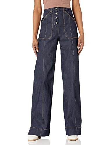 Cinq à Sept Long Benji Pant Indigo | Amazon (US)