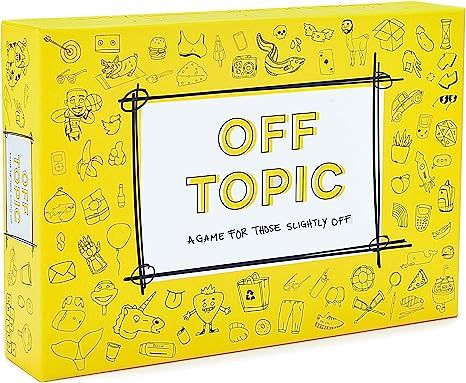 Off Topic Adult Party Game - Fun Board and Card Game for Group Game Night | Amazon (US)