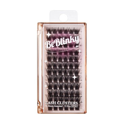 BeBlinky False Eyelash Clusters - Wide Band, Natural, 9-16 mm - 72ct | Target