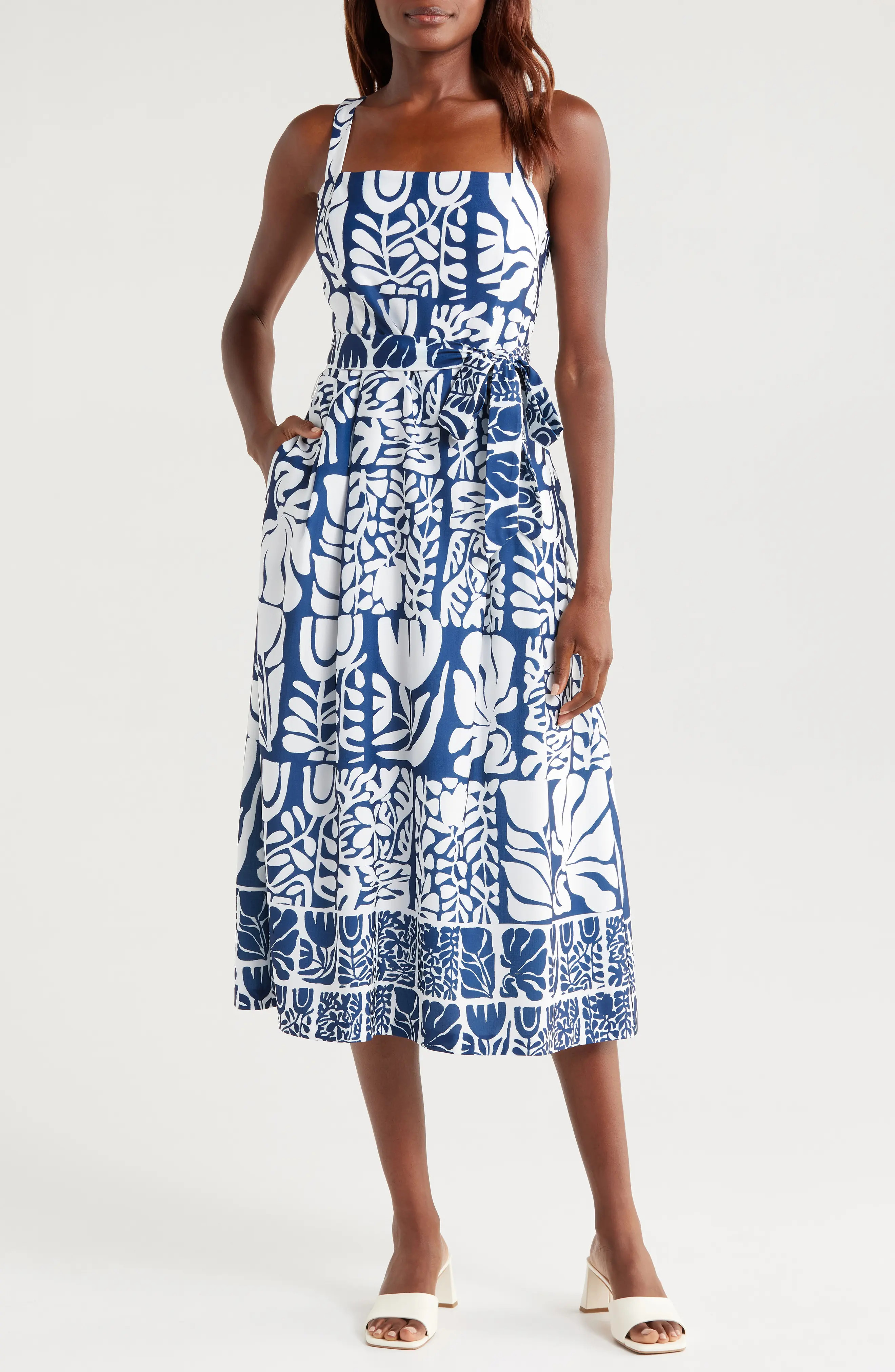Mixed Print Dress (Women) | Nordstrom | Nordstrom