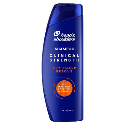 Head & Shoulders Clinical Strength Dry Scalp Rescue Herb Floral Shampoo - 13.5 fl oz: For All Hair Types, Liquid Form, Daily Use | Target