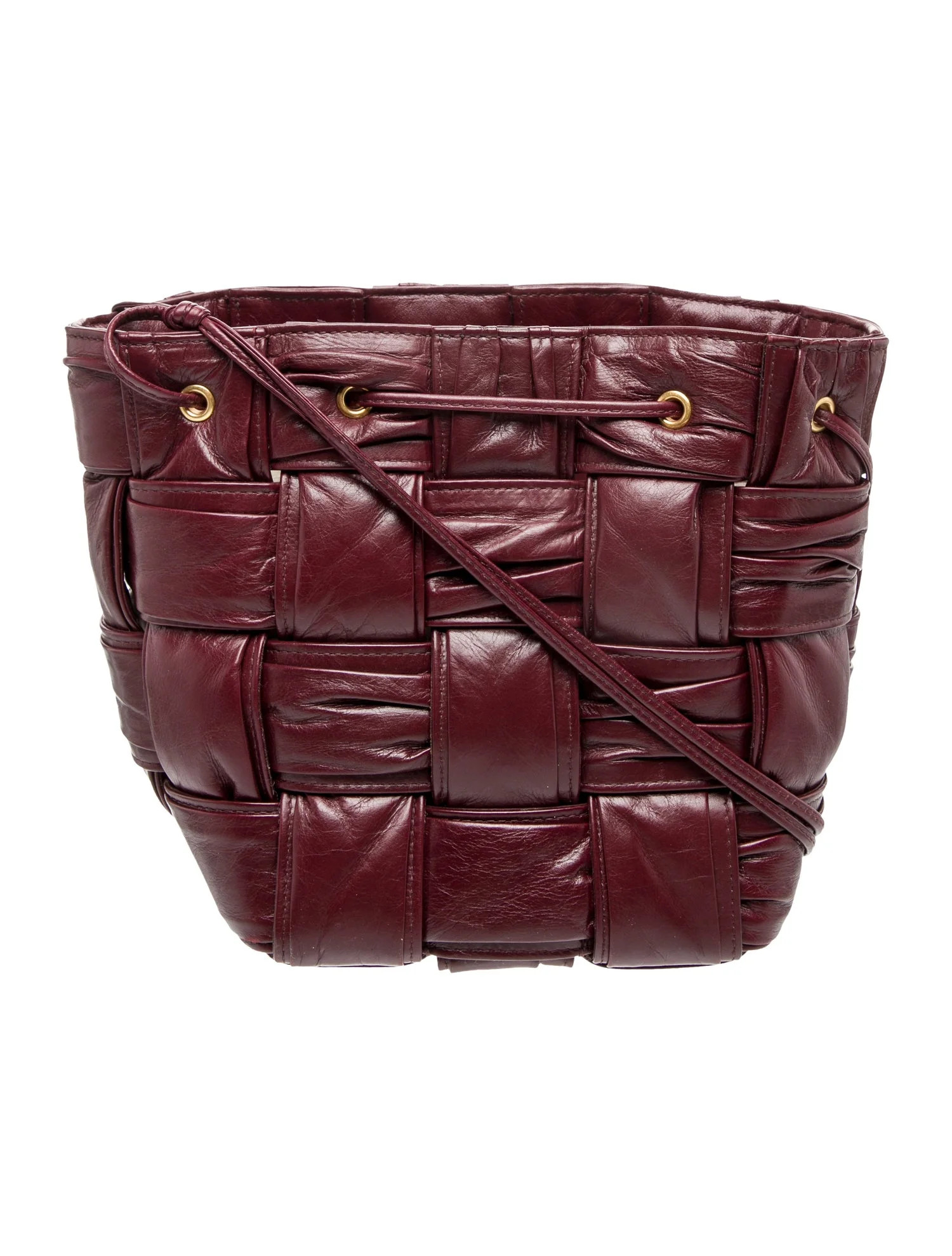 Intrecciato Foulard Cassette Bucket Bag Small | The RealReal