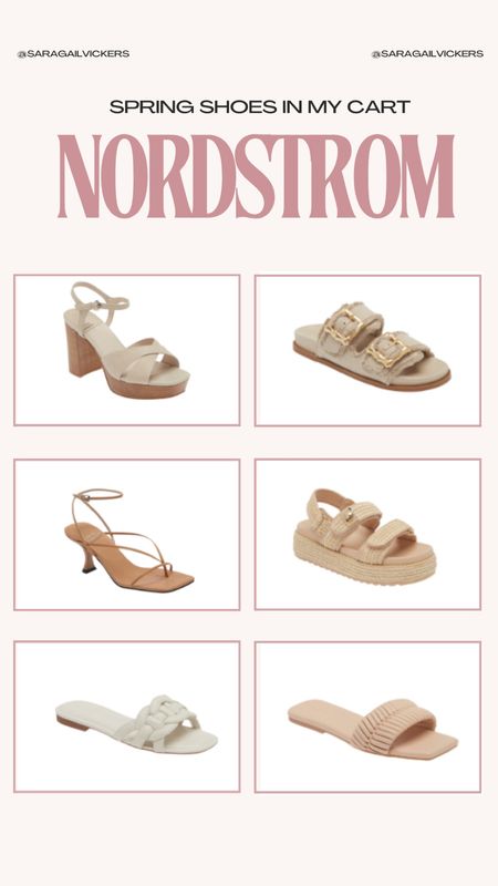 I have been eyeing these adorable shoes! Great for casual wear or for your next night out. Love the neutral colors that will go well with any outfit. 

Nordstrom 
Women Sandals
Heels 

#LTKstyletip #LTKshoecrush