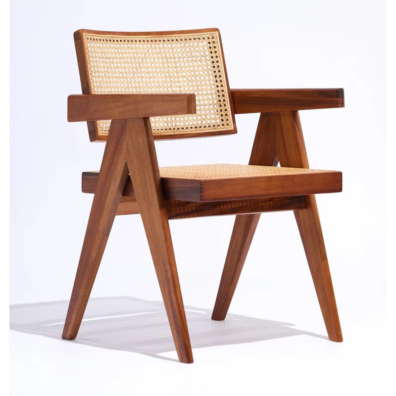Pierre J. Solid Wood  Arm Chair | Wayfair Professional