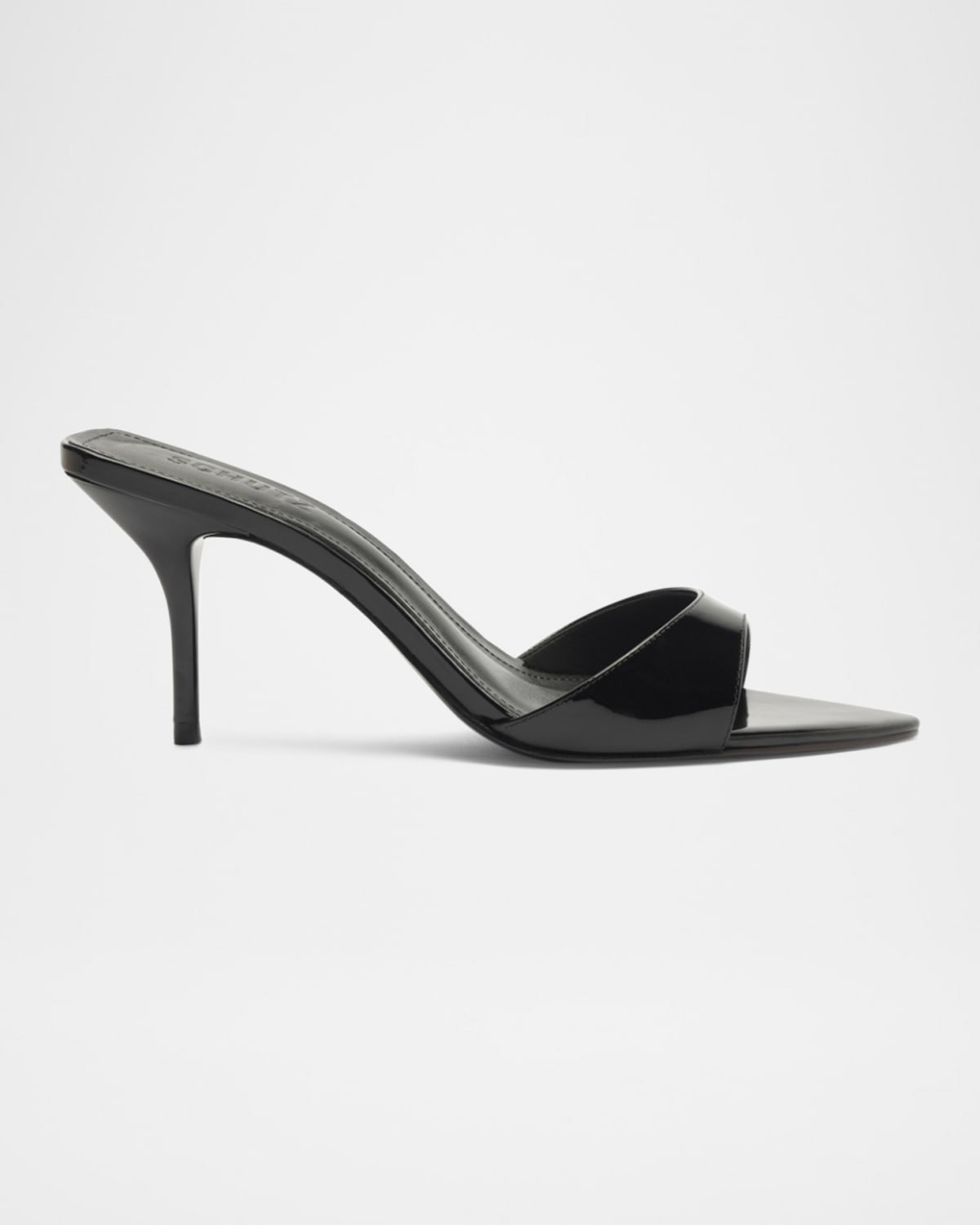 Elodie Patent Stiletto Mule Sandals | Neiman Marcus