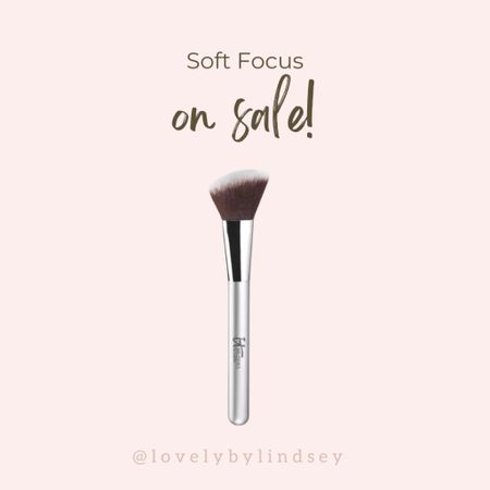 A brush that’s great for powder or cream blushes, contour and highlight! 

#LTKbeauty #LTKsalealert