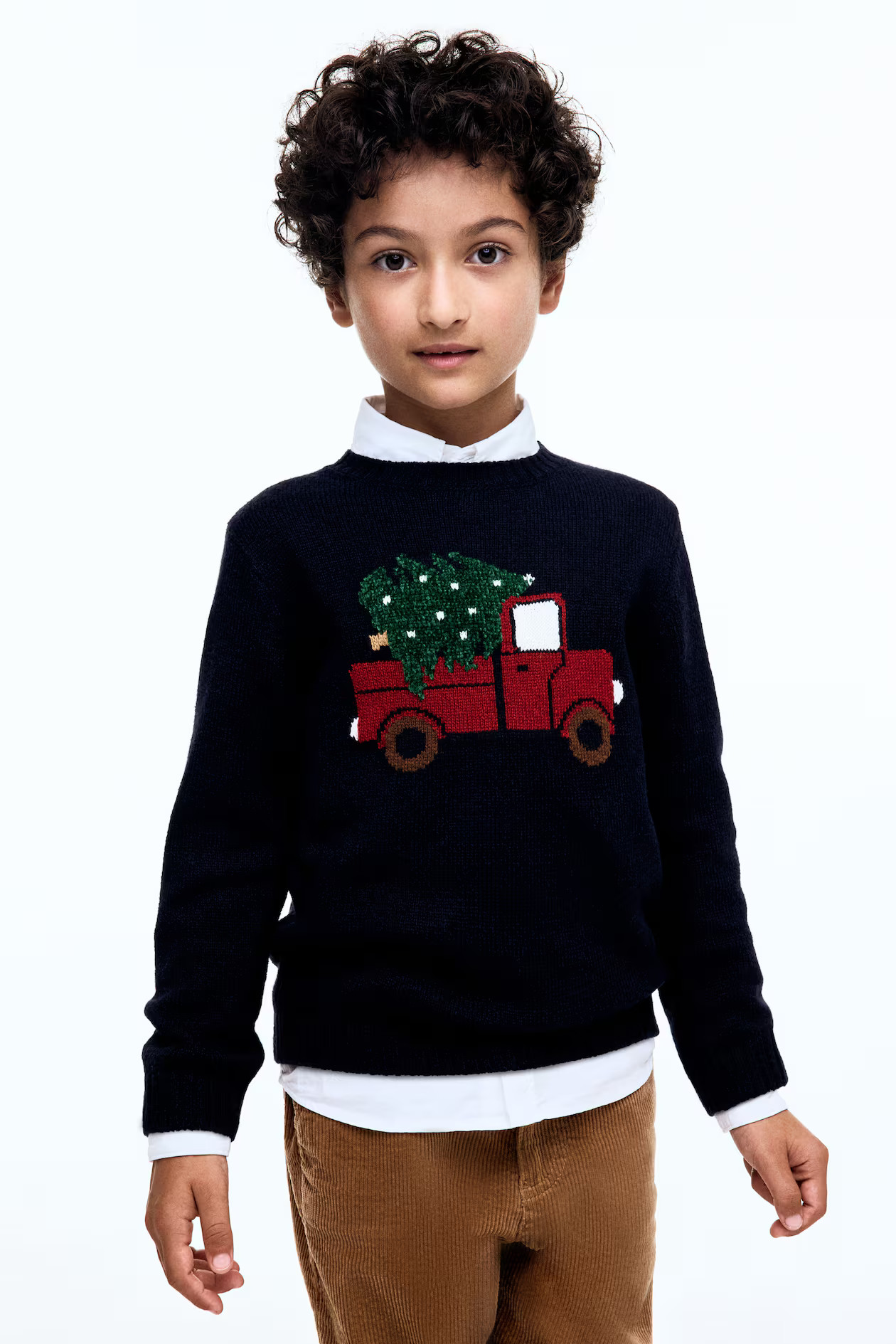 Jacquard-Knit Sweater | H&M (US + CA)