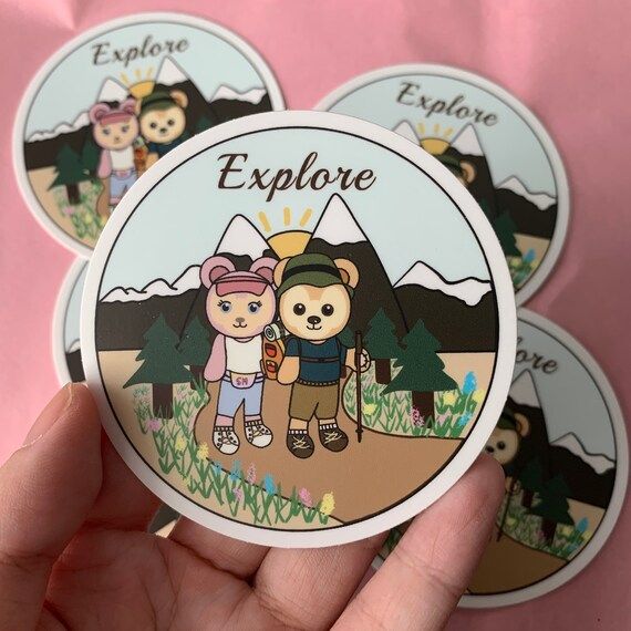 Explore Nature Duffy & Friends ShellieMay Inspired Circle | Etsy | Etsy (US)