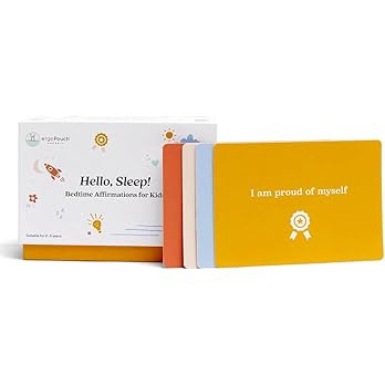 ergoPouch Bedtime Affirmation Cards for Toddlers and Preschoolers – Positive Inspirational Affi... | Amazon (US)