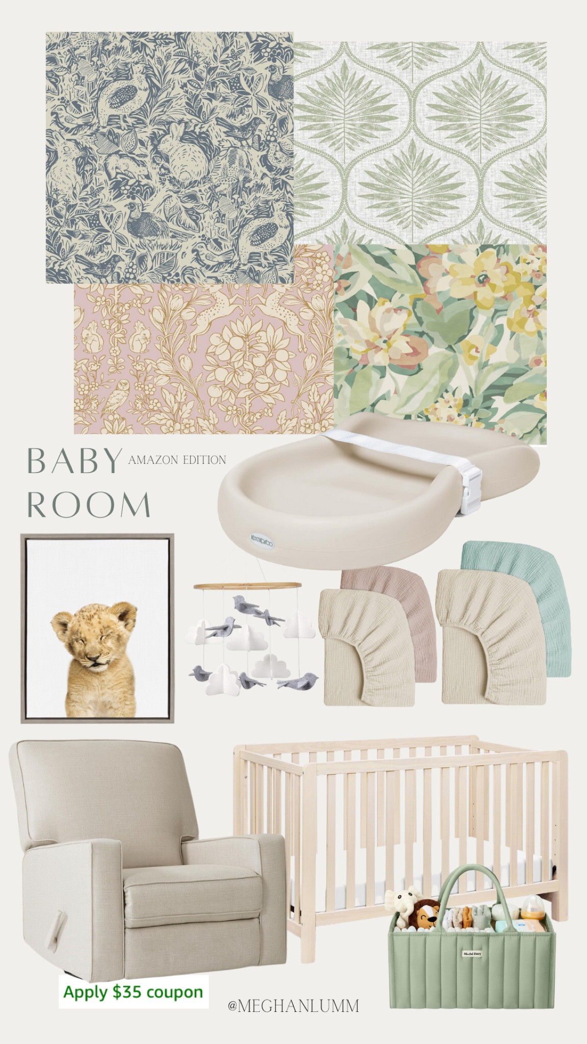 Baby room ideas 🩷

#LTKsalealert #LTKbump #LTKbaby