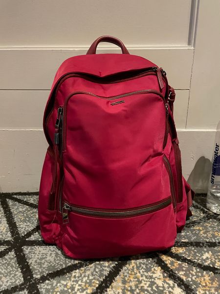 Since I started working in travel, I realized I didn’t have the proper travel gear😅 Then I met Tumi!  This Celeste backpack is my saving grace. Not only does it have enough pockets to make sure everything has a spot, but the material is top notch so you’re not worried about your straps breaking.🙌🏽

It’s definitely pricey, but if you travel often and typically have a heavy travel bag, you will want to splurge and snag this bad boy😍 

I pack my makeup, drinks, snacks, books, laptops, iPad, and so much more and it’s holds up like a charm! 10/10 recommend😌
#TravelNecessities #TravelBags #TravelGear

#LTKstyletip #LTKtravel #LTKMostLoved