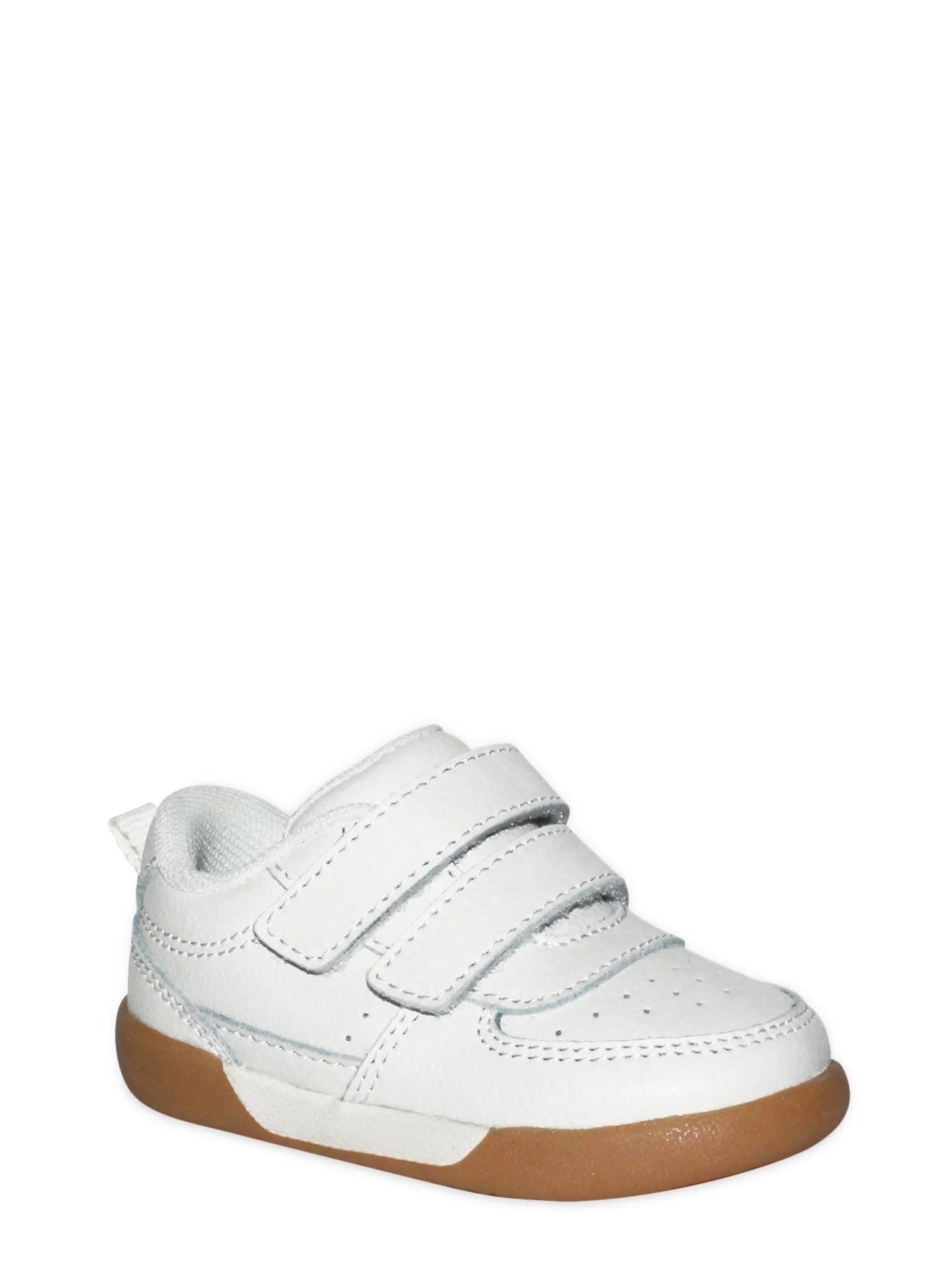 Wonder Nation Baby Boys Casual Double Strap Shoes, Sizes 3-10 - Walmart.com | Walmart (US)