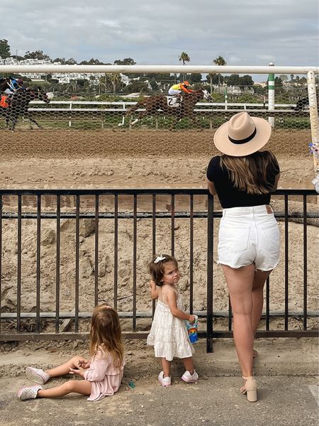 These Levi’s mom shorts are a STAPLE in my closet. 👌 Along with any and all bodysuits. We had so much fun at the Del Mar horse races!

Vacation outfits, California Winter Outfits, Cruise Outfit Ideas, High waisted denim shorts, Kids clothing, Jean shorts outfit inspiration, Mom fashion, Comfortable mom stylee

#LTKfamily #LTKstyletip #LTKmidsize
