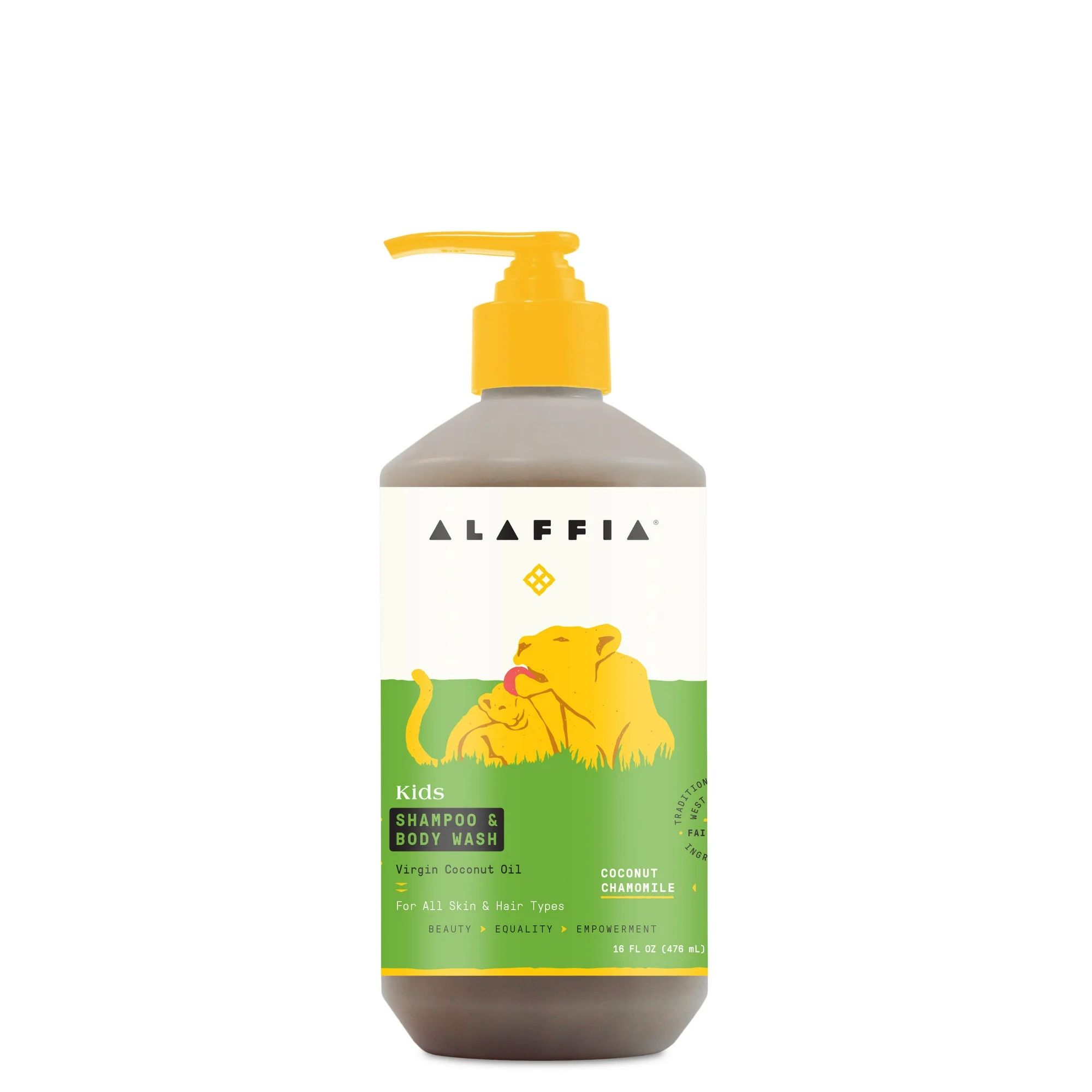 Alaffia Babies and Up Shampoo and Body Wash, Coconut Chamomile, 16 fl oz | Walmart (US)