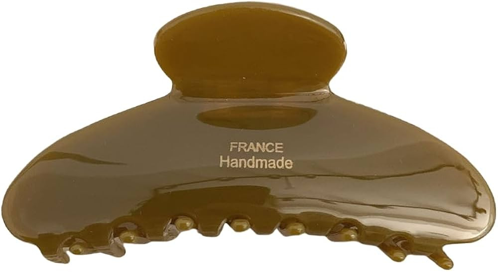 French Large Hair Claw Clips for Thick Hair, Tortoise Hair Clips, Acrylic Celluloid French Butter... | Amazon (US)