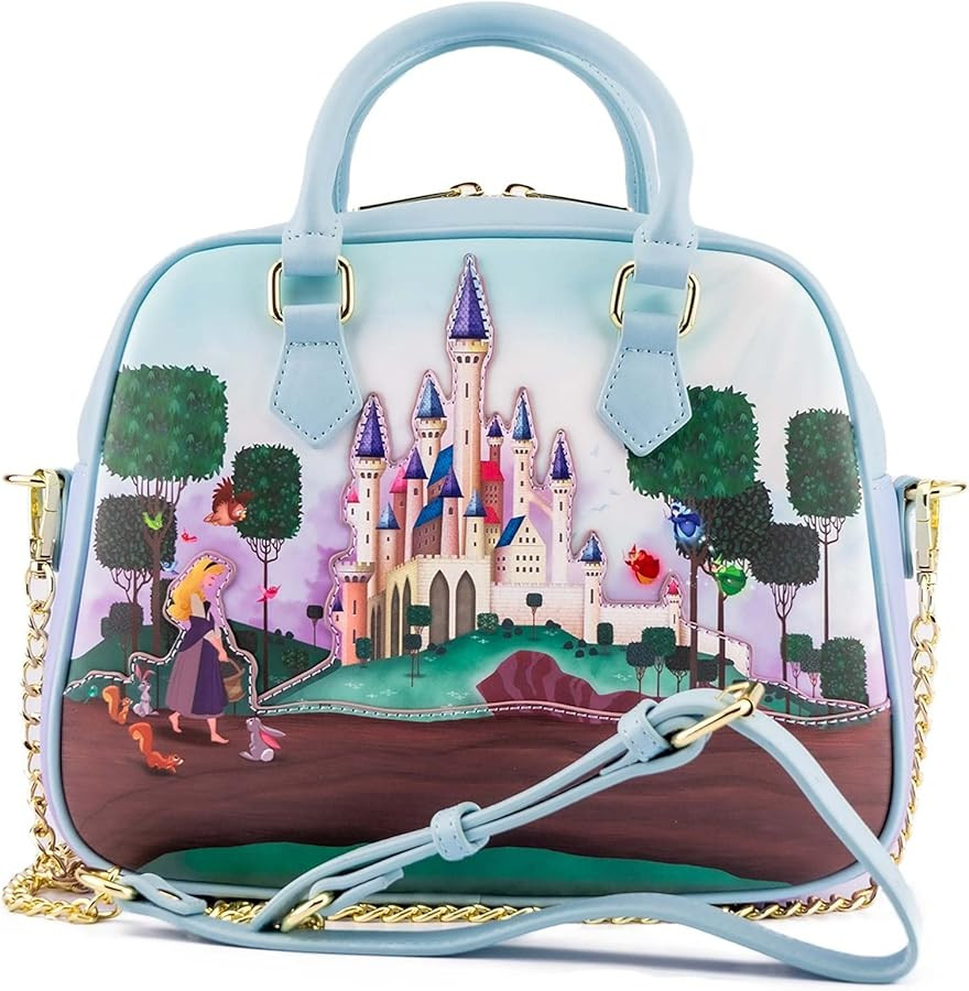 Loungefly Sleeping Beauty Castle Crossbody Bag | Amazon (US)