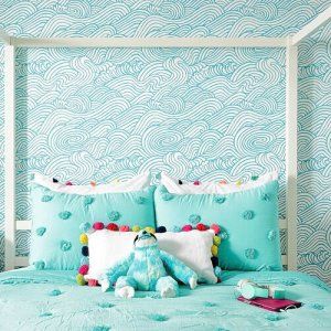 Crinkle Puff Quilt + Sham | Pottery Barn Teen