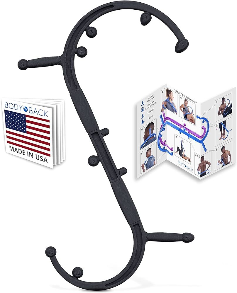 Body Back Buddy Elite – USA Made – Trigger Point Massage Tool, Shoulder Neck Back Handheld Se... | Amazon (US)