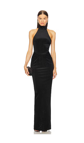 x REVOLVE Ataya Gown in Black | Revolve Clothing (Global)