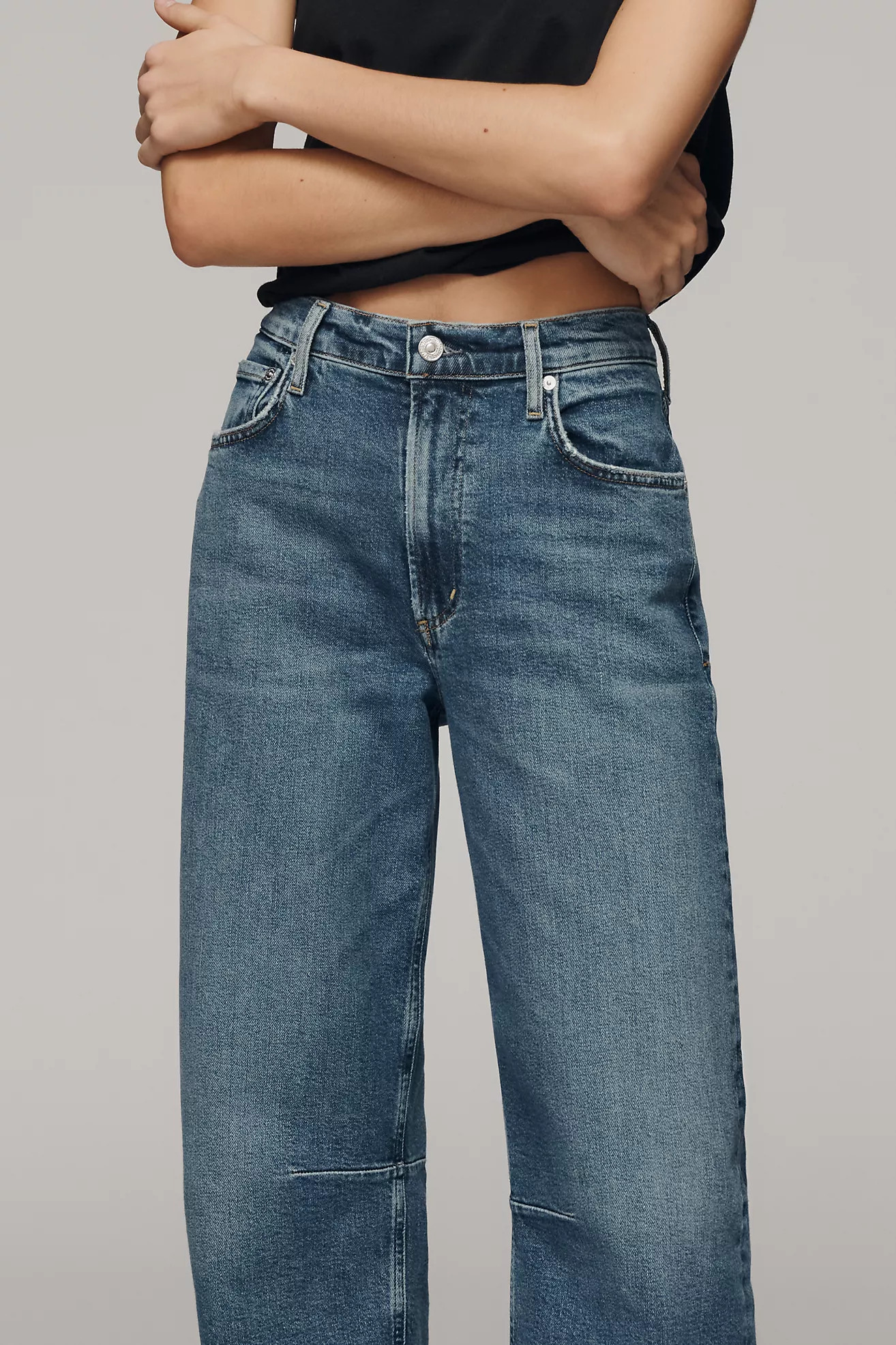 Citizens of Humanity Miro High-Rise Tapered Jeans | Anthropologie (US)