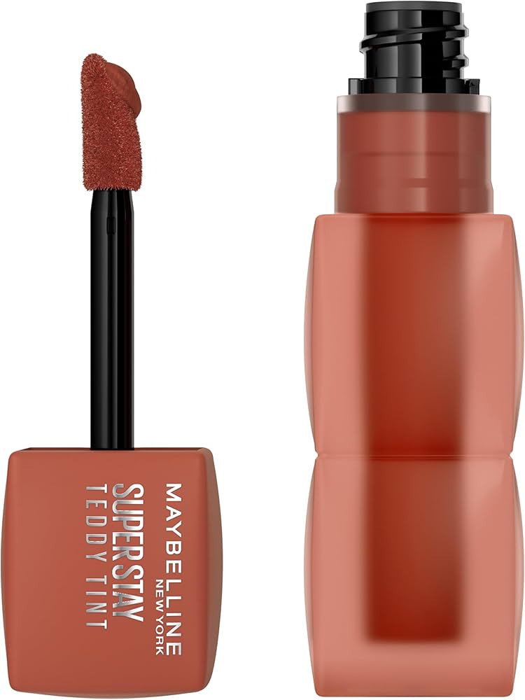 MAYBELLINE Super Stay Teddy Lip Tint, Long Lasting Matte Lipstick for Up To 12HR Wear, Faux Freck... | Amazon (US)