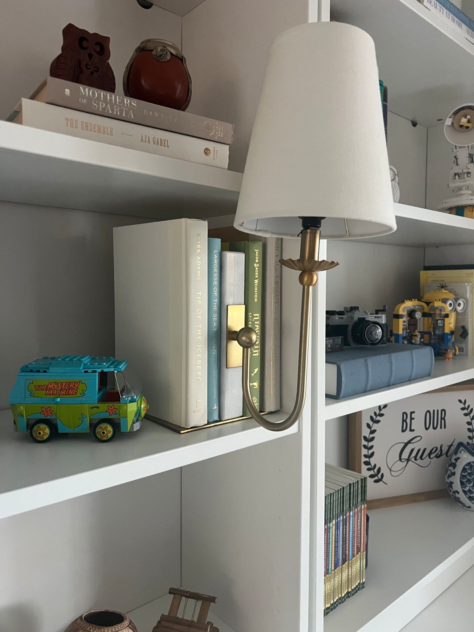 Alternatives for the bookshelf book lamp!! So obsessed with this look and it adds an amazing cozy vibe to any library, office, or living room 

#LTKSaleAlert #LTKFindsUnder50 #LTKHome