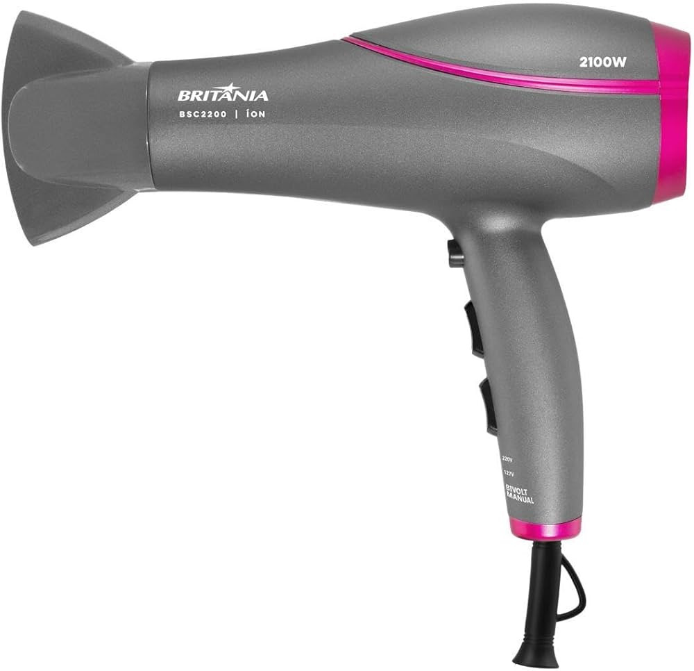 Secador de Cabelos Britânia Bivolt 2100W BSC2200 Bivolt | Amazon (BR)