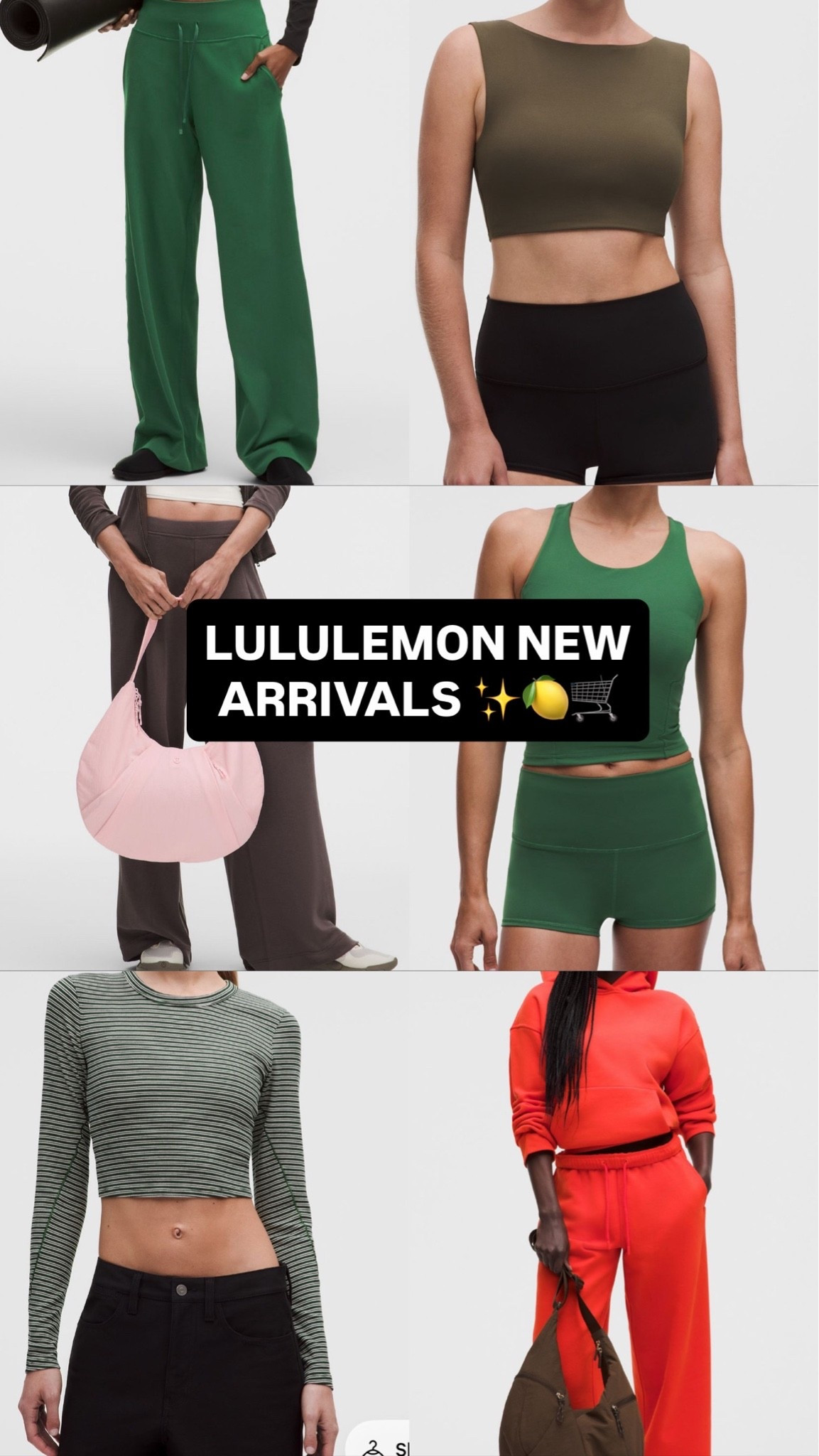 What’s new at @lululemon ✨🛒🍋