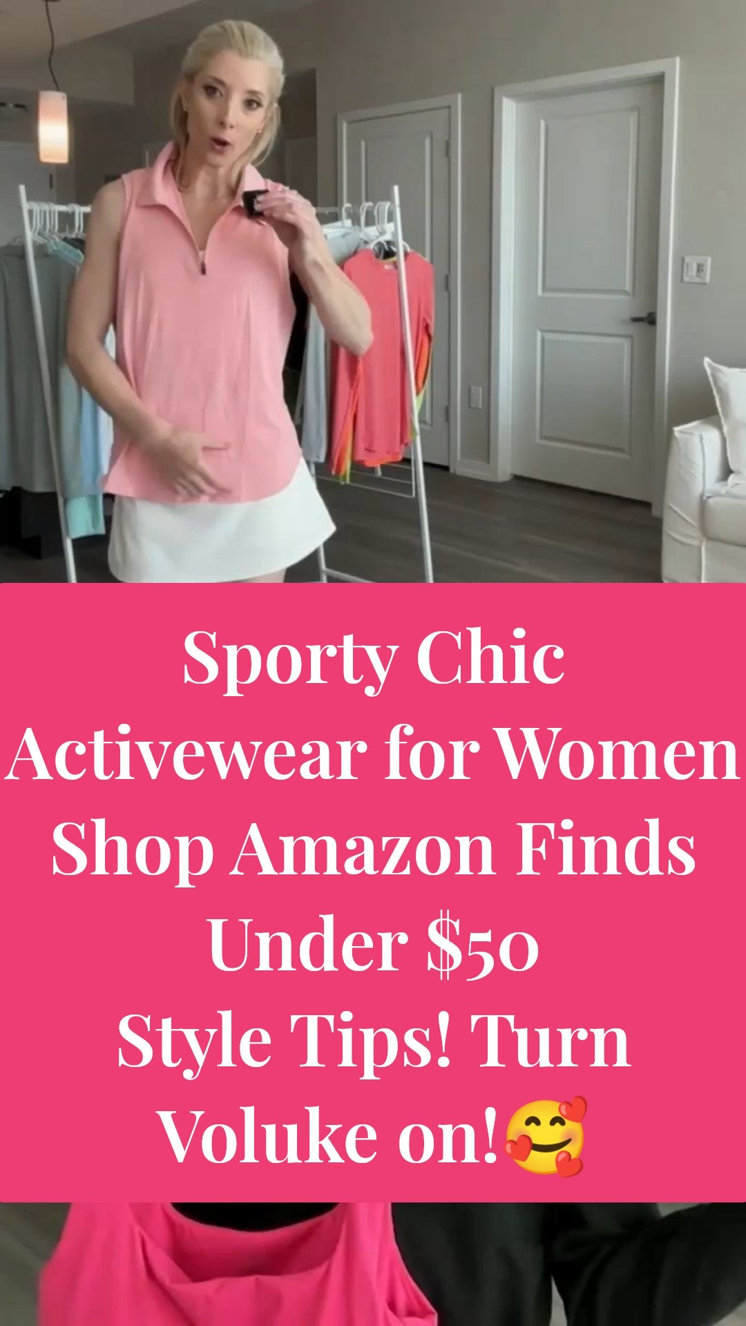 Sporty Chic Activewear for Women
Shop Amazon Finds Under $50
Style Tips! Turn Volume on!🥰
Sorry typo on video lol LTK grwm LTK fitness goals! 

#LTKActive #LTKSaleAlert #LTKfitnessgoals