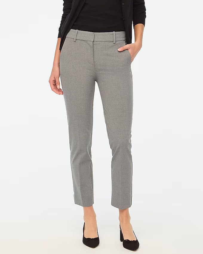 Slim cropped Ruby pant in stretch twill | J.Crew Factory