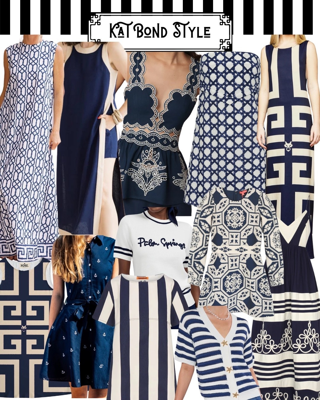 Today I have rounded up some of my favorite blue and white new arrivals from preppy designer brands perfect for resort ready holiday looks! 

#LTKSeasonal #LTKMidsize #LTKTravel