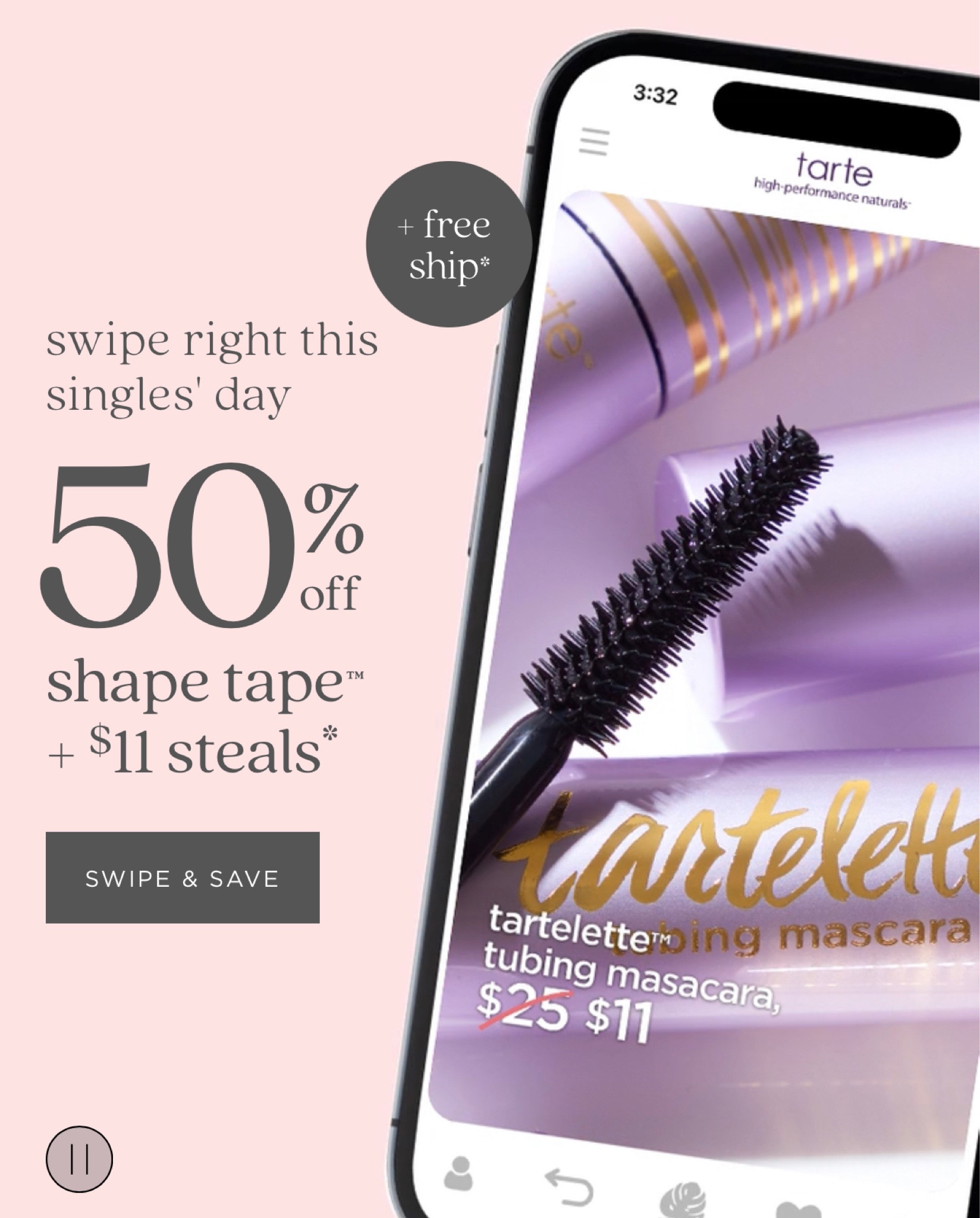 50% off shape tape and $11 singles sale at Tarte! These make great gifts and stocking stuffers!

#LTKHolidaySale #LTKbeauty #LTKsalealert