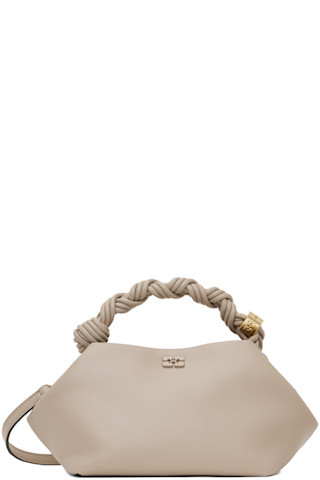 Taupe Small Bou Bag | SSENSE