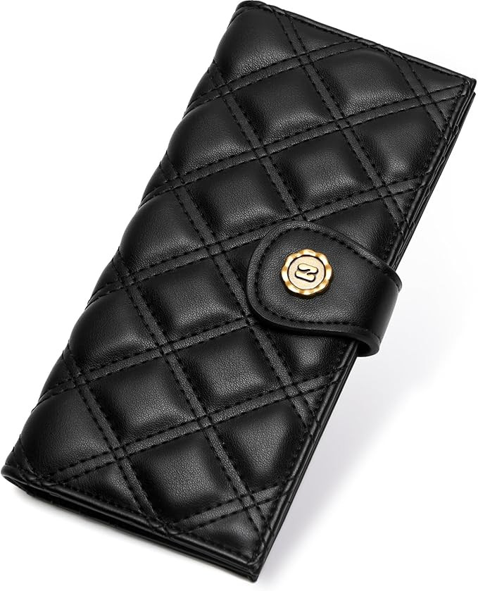 cakang Slim Wallet Women Soft Leather RFID Blocking Credit Card Holder wallet Thin womens Wallet ... | Amazon (US)