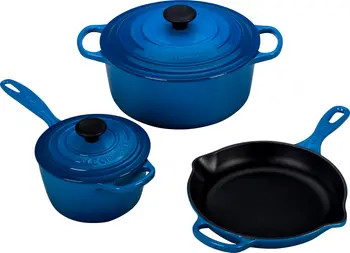 Le Creuset 5-Piece Signature Enameled Cast Iron Cookware Set | Nordstrom | Nordstrom