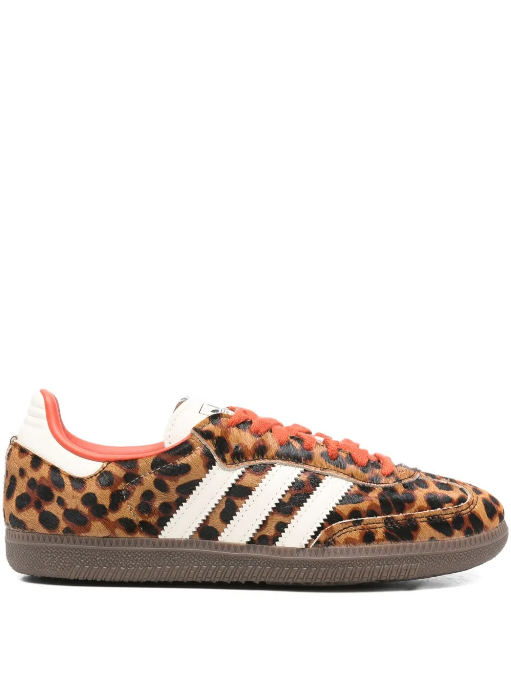 adidas Samba OG animal-print striped trainers - Brown | Farfetch Global