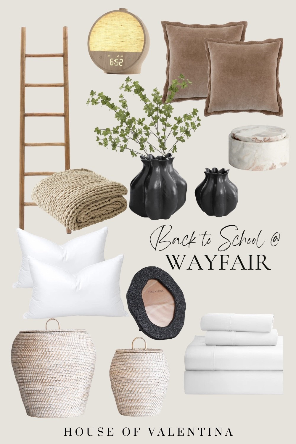 It’s time for back to school!  College apartments and dorms don't have to feel temporary. A few good pieces — real cookware, a woven basket, black ceramic vases, soft sheets — turn a bare space into somewhere they actually want to be. Everything here is from Wayfair, all shoppable in one place. 
@wayfair  #wayfair #ad #wayfairpartner #backtoschoolwithwayfair

#LTKmomlife #LTKSeasonal #LTKHome