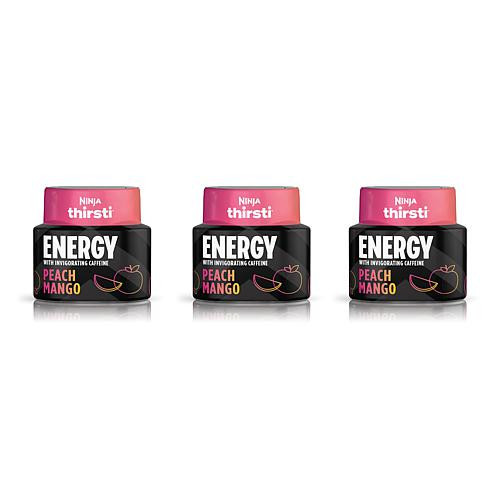 Ninja Thirsti Energy Peach Mango Flavored Water Drops | HSN