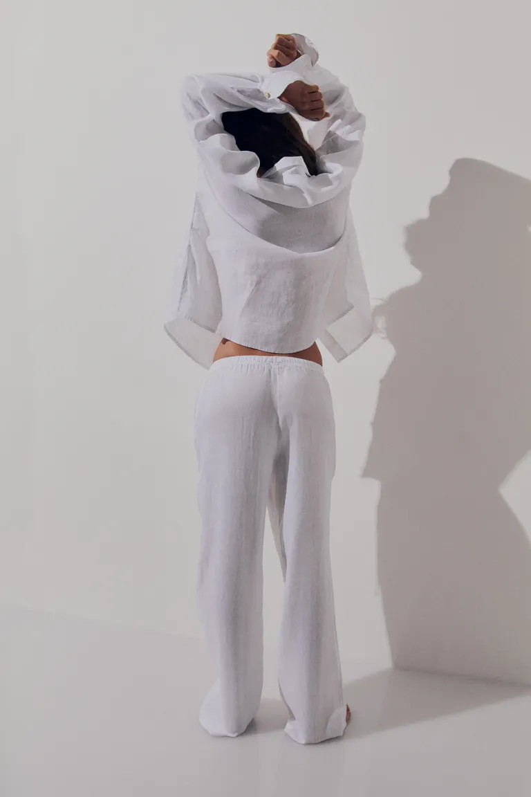 Pantalon en lin | H&M (FR, IT, ES, PT, BE)