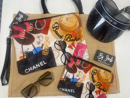 Beach Babe Accessory Pouch | By Jodi Pedri