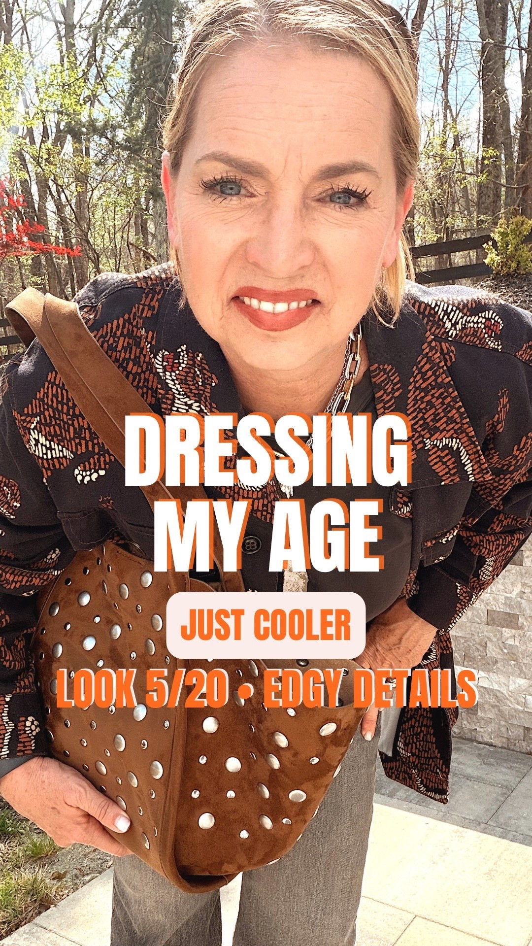 Edgy details for a midlife cool look. My tee and hacker are older. Bag is from Zara. Belt and jeans are linked. Add echo details for a cool girl vibe.

#LTKFestival #LTKSeasonal #LTKgrwm