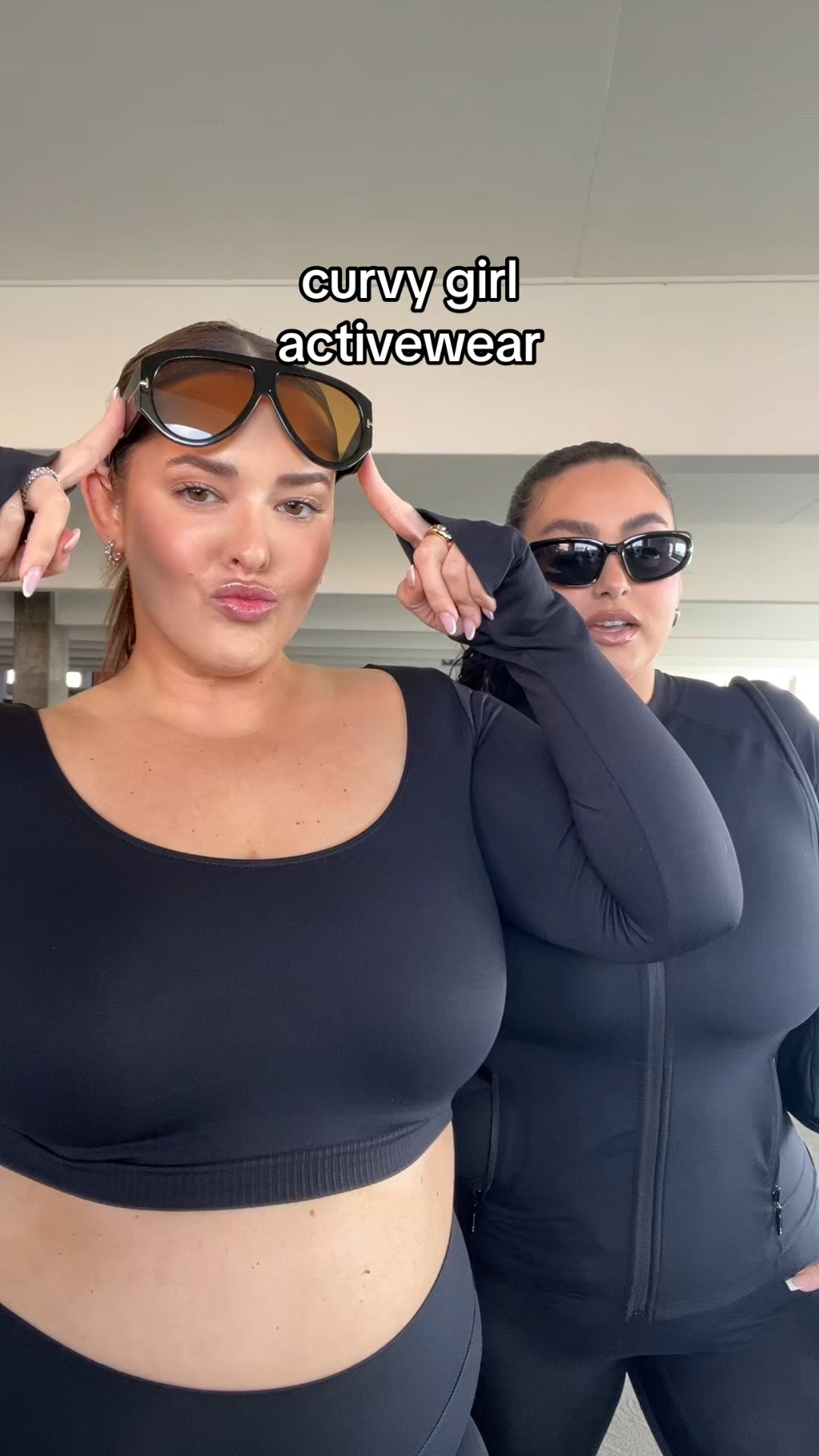 not the tag sticking outtt 🙃 with a baddddiieee friend 

Activewear, athleisure, workout set, matching set, workout outfit, spring outfit 

#LTKstyletip #LTKplussize #LTKfitness