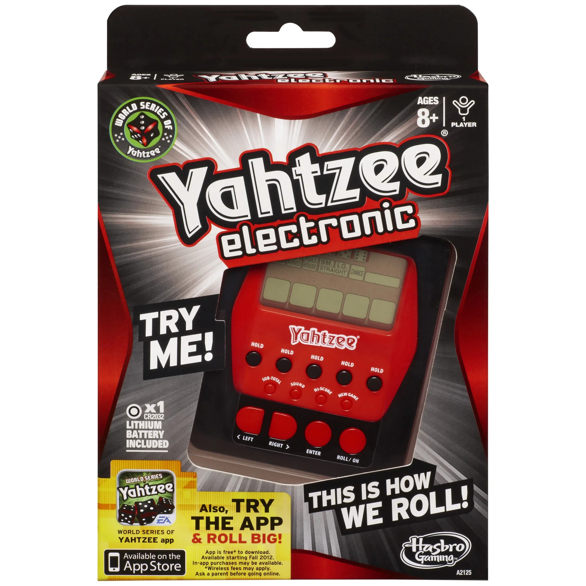 Electronic Yahtzee Game, Handheld Board Game for Kids and Family Ages 8 and Up, 1 Player | Walmart (US)