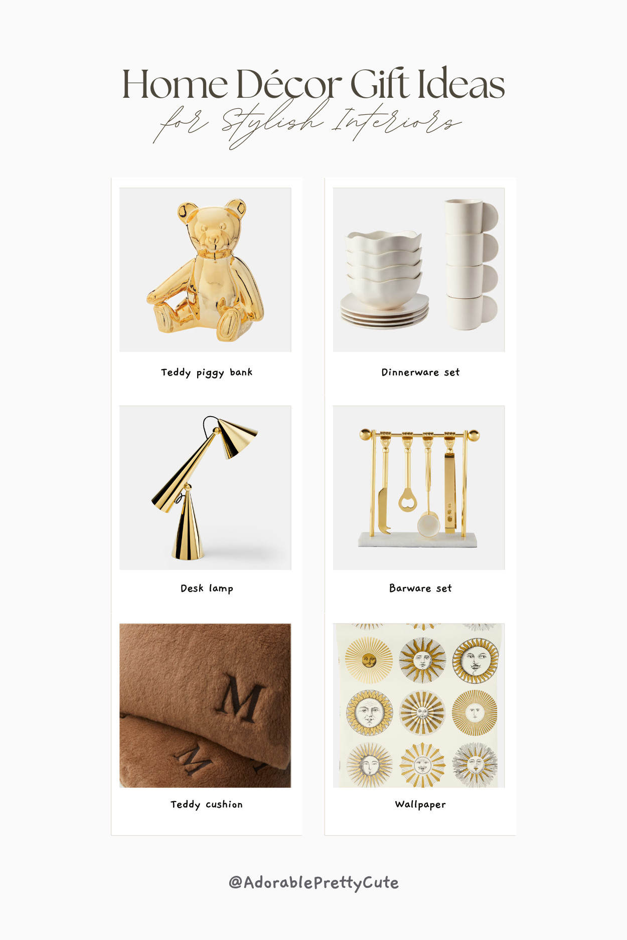 Playful Design Home Décor Edit｜Artful Objects for Stylish Interiors 🧸🛋️ Sculptural forms, teddy textures, and playful design objects that add character to modern interiors 🧸💛 Perfect for design lovers who enjoy subtle whimsy in their home décor.
#DesignHomeDecor #PlayfulHome #TeddyDecor #SculpturalObjects #DesignerGift #LuxuryGifts #DecorativeObjects #ModernInteriors #LuxuryHomeDecor #HomeDecorEdit #HousewarmingGift #HomeGiftIdeas #LTKFinds #CuratedStyle 

 #LTKhome #LTKstyletip #LTKgiftguide