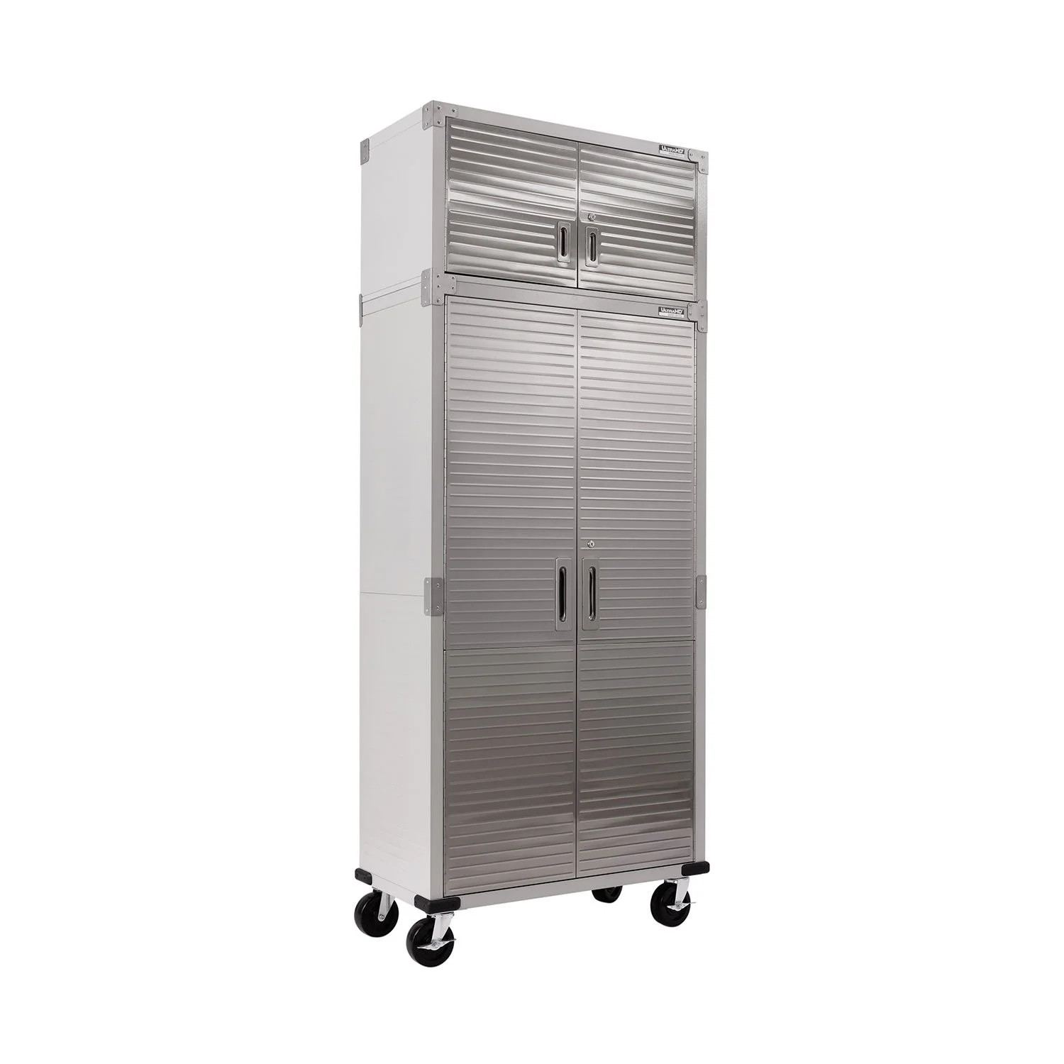 Seville Classics UltraHD 2 Piece Rolling Steel Garage Storage Cabinet With Stacker Set, 36" W x 1... | Sam's Club
