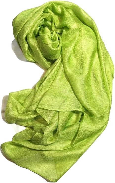 Shanlin Solid Color Silk Feel Long Scarves | Amazon (US)