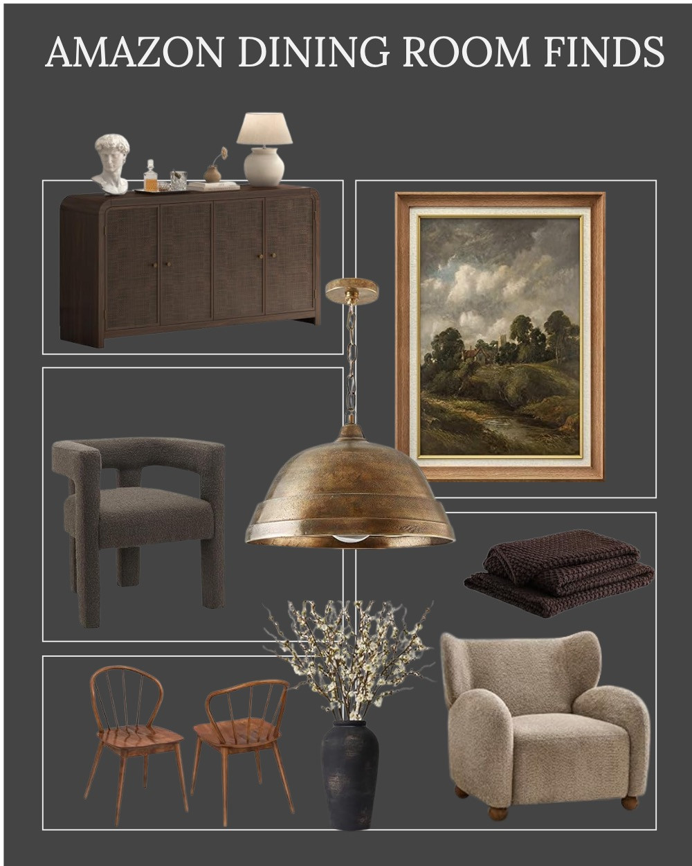 Amazon Dining Room Finds, Dining Room Table, Lighting, Dining Chairs 

 #LTKSeasonal #LTKHome #LTKSaleAlert