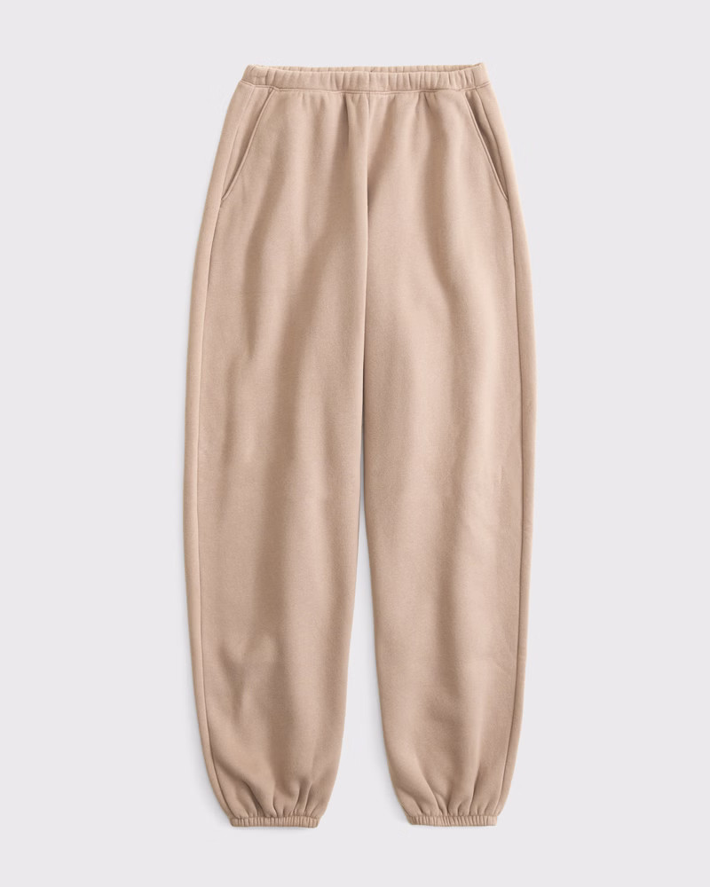 Women's High Rise Sunday Baggy Sweatpant | Women's Bottoms | Abercrombie.com | Abercrombie & Fitch (US)